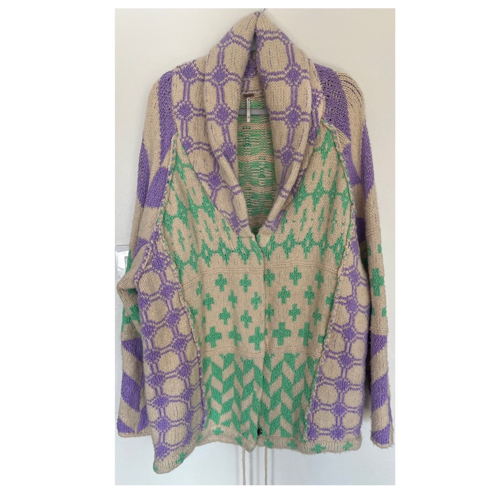 FREE PEOPLE Bright Optimistic Cardi - Picture 5 of 8